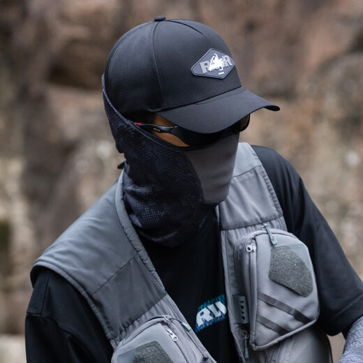 RVVR 24 New Number One Player Net Cap Outdoor Luya Fishing Sunscreen Peaked Cap Lightweight, Comfortable, Breathable and Quick-drying Mountain Gray