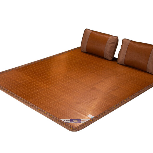 Star night cool mat bamboo mat summer 1.1/1.2/1.3/1.4/1.6/1.5m bed straight barrel 2m wide mat custom size 1.3m*1.9m folding [can leave a message straight barrel] Others