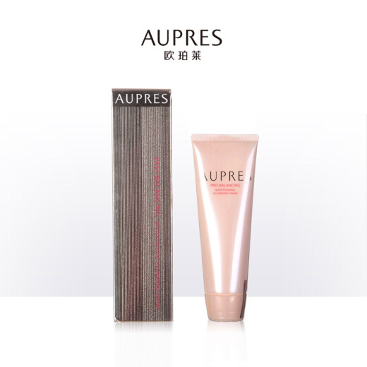 欧珀莱（AUPRES）均衡保湿柔润洁面膏125g（洗面奶女 泡沫丰富 ）