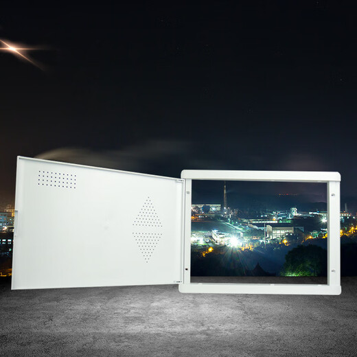 定制多媒体弱电箱盖板集线箱ABS塑料盖子家用光纤入户信息箱面板盖 大号孔距左右382上下200