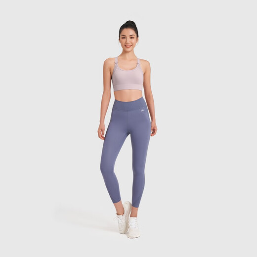 Halten Sie Yoga Sports Unterwäsche Running Weste Frauen mit hoher Intensität schocksicherer Rückenbra Back Schnalle einstellbare 12392 Sauerstofflila XL