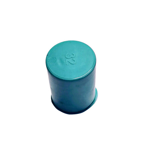 XMSJ custom extended steel bar protective cap black green steel wire head protective cap straight thread protective sleeve plastic sleeve 36 extra long cap 500 green 8 cm