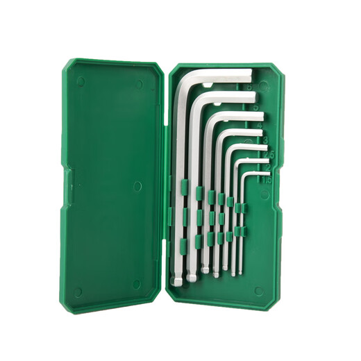 SATA 7-piece ball head hexagonal wrench set 05561