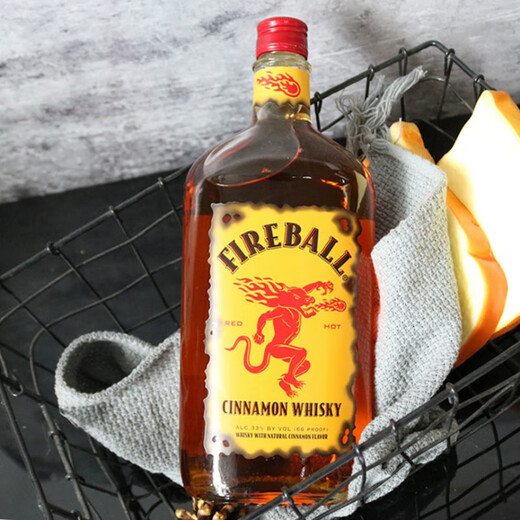 元族洋酒Fireball Cinammon Whisky 火龙肉桂威士忌 750ml 加拿大进口 750mL*1瓶