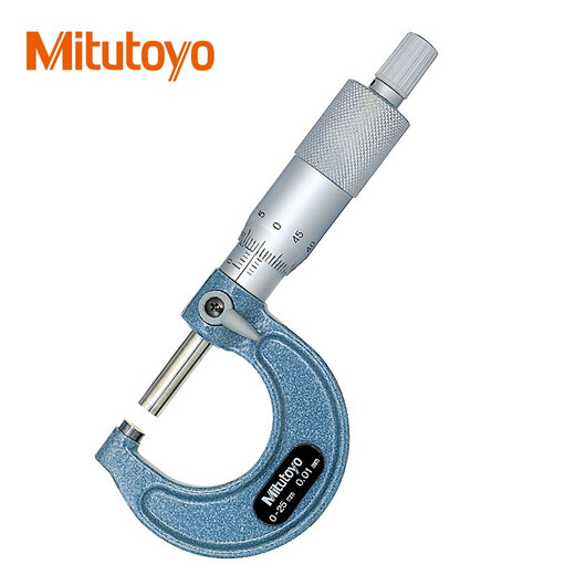 Mitutoyo outer diameter micrometer spiral micrometer high-precision micrometer imported from Japan 103-129/0-25mm/0.001