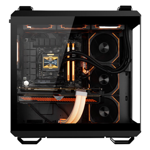 AMD华硕全家桶/锐龙R9 9900X/RX9070XT/RTX5080组装电脑设计剪辑台式整机游戏电竞电脑主机diy组装机 配置七 R9 9900X+RTX5080 主机套件