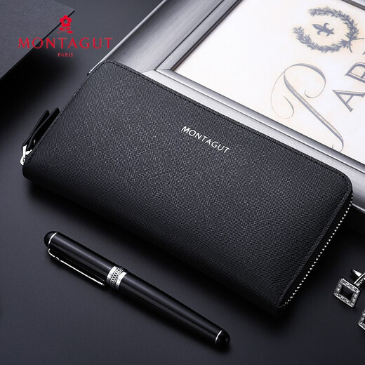 Mengte Beau sac masculin sac à main pour homme à la main Graquage de vache de vache pour hommes sac à main pour hommes longs enveloppe chinois Gift de la Saint-Valentin