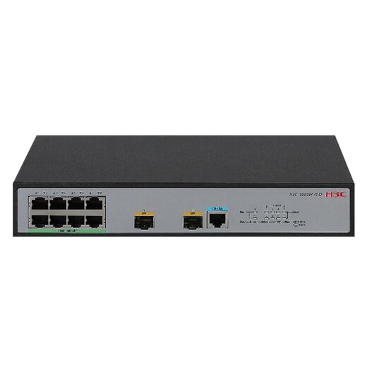 H3C Huasan Gigabit Switch S5000Pvv5-EI-Serie-Netzwerkverwaltungsnetzwerk Shunt Hub S5008PV5-EI-H1 8-Port Gigabit + 2 Optisches Netzwerkmanagement