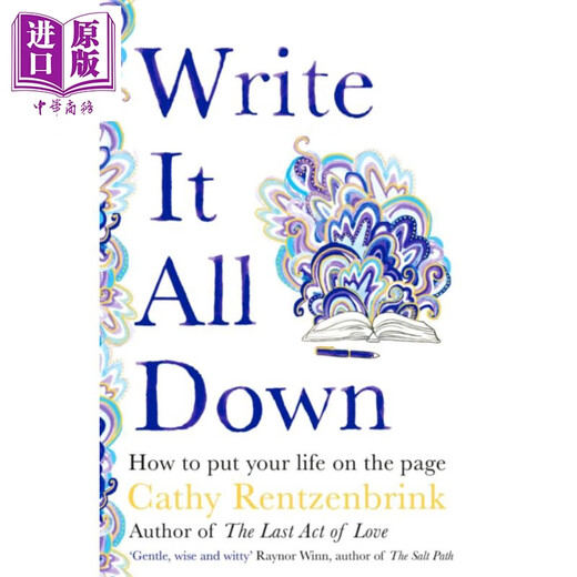 把它全部写下来 如何把你的生活写在纸上 英文原版 Write It All Down Cathy Rentzenbrink