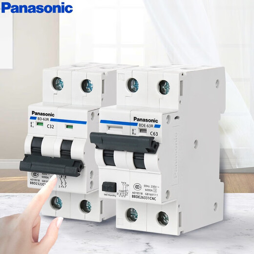 Panasonic circuit breaker 2P 100A household main switch isolating switch air switch BBDS2100C