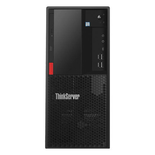 联想ThinkServer TS90X/ST58V2 塔式服务器办公台式电脑主机 金蝶用友ERP 定制升级 双网卡 TS90X E-2356G 至强六核 3.2GHz 32G内存丨512G+2x4T企业丨RAID1