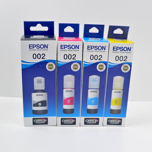 EPSON Original 002 ink Suitable for L4151 L4153 L4158 L4168 ink tank printer EPSON 002 ink set (2 black + 3 color)