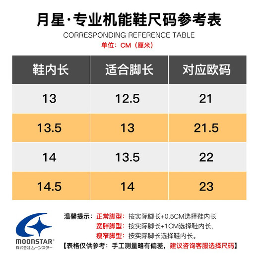 Yuexing children's shoes, four-season functional shoes, infant learning walking shoes, baby shoes, boys' shoes, girls' non-slip toddler shoes, dark blue 22 (inner length 14cm, suitable for feet 13.5cm long)