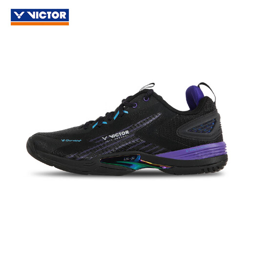 VICTOR badminton shoes New product A970ACE breathable shock-absorbing, wear-resistant, non-slip comprehensive professional sports shoes for men and women competitions A970ACE C (black) size 45 = 290mm