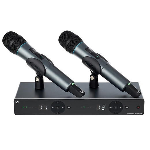 Sennheiser XSW1 825 835 Micrófono inalámbrico de mano para el hogar Karaoke Conference en vivo Micrófono XSW1-825 Dual+ Soporte de piso 1