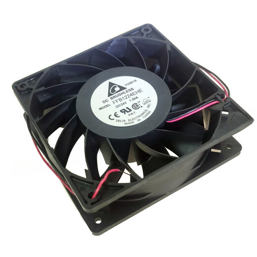 Delta FFB1224EHE-F00 New Delta fan 12038 24V 1.5A Stop alarm inverter fan FFB1224EHE-F00 Original second-wire