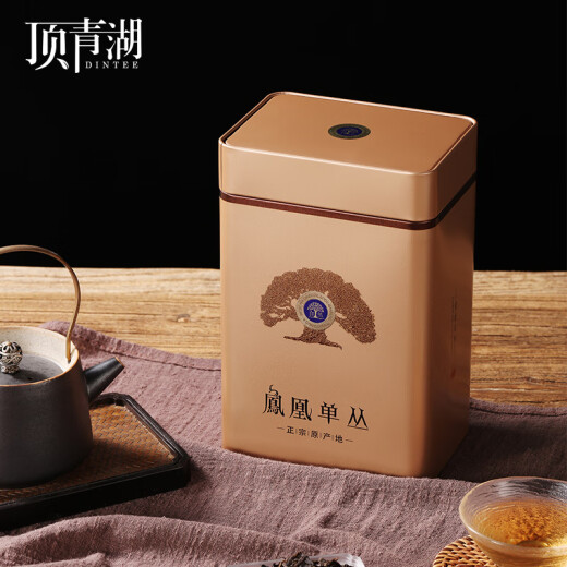 顶青湖鸭屎香凤凰单枞茶特级高山乌龙茶潮州乌岽单丛茶叶礼盒500g乌龙茶