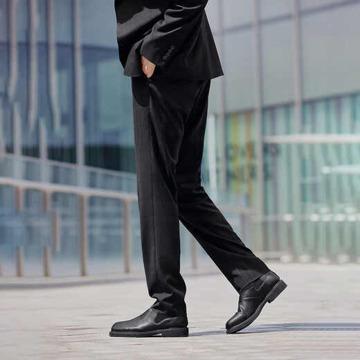 PEACEBIRD Men's Autumn Suit Jacket Men's Casual Single-breasted Casual Suit Suit (Slim Fit) M