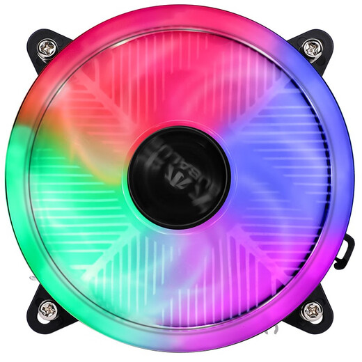 BUBALUS L8 CPU air cooling radiator (supports INTEL1151/1200/i3/i5/i7/i9/desktop computer radiator/9CM fan/colorful RGB/comes with silicone grease)