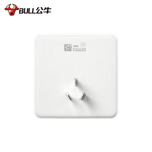 BULL plug strip/socket/one-turn multi-function socket/suitable for type 86 wall socket/suitable for bedroom and kitchen type 86 one-turn four-point control socket GN-93223