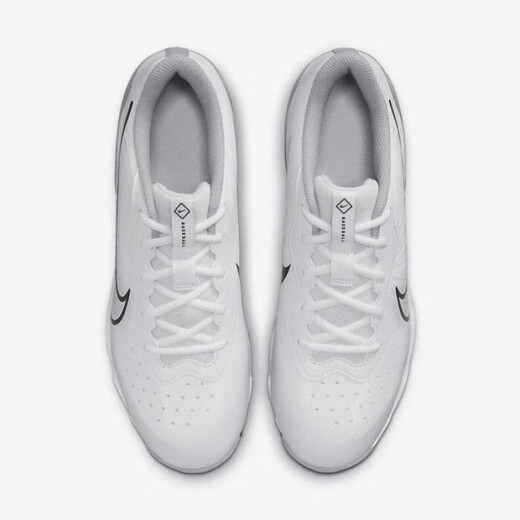 Nike (Nike) Мужские кроссовки для обуви бейсбола, легкий, Alpha Huarache, захватывающий, дышащий, гибкий и универсальный DJ6524 Весенний и летний белый/волк серый/чистый/Blac 10.5