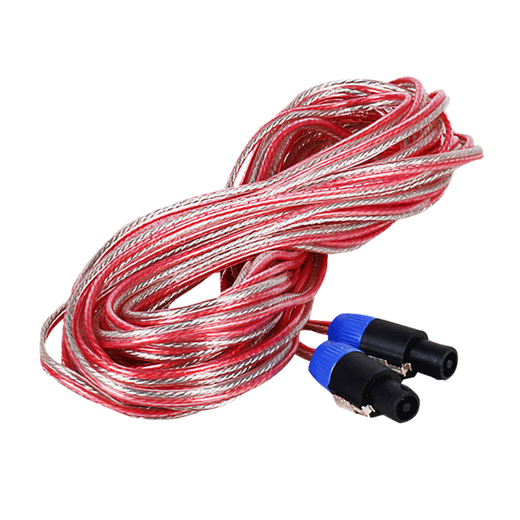 NXG professional audio finished wire audio cable audio cable speaker cable oxygen-free copper stage performance speaker cable power amplifier connection speaker 400 core wire plug and play 10 meters speaker finished cable plug and play