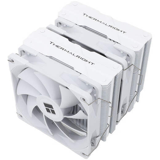Thermalright Peerless Assassin 120 WHITE air-cooled radiator AGHP 6 heat pipe twin towers with top cover dual C12W fans PA120 WHITE