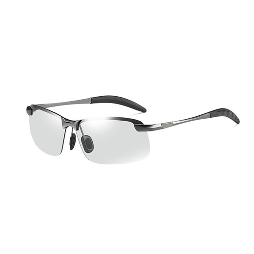 Beston Nachtsicht Sonnenbrille für Männer, die besondere Tages- und Nacht-polarisierte Fahrtbrille farbveränderte Brille fischt, um langfristig starkes Licht [Tag und Nacht] graues Blech zu verhindern (kann die Farbe verändert werden)