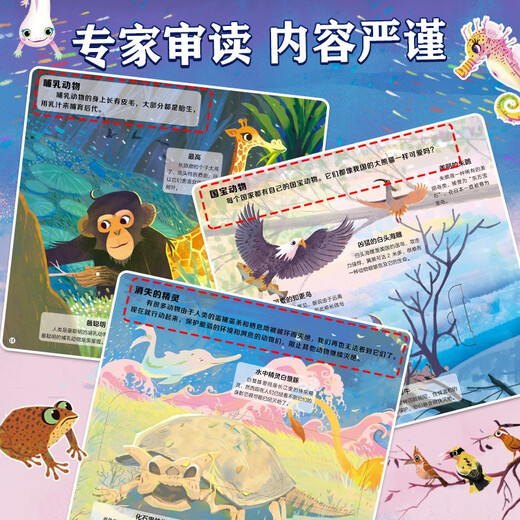 小红花指尖上的博物馆：神奇的动物动物进化儿童读物自然趣味科普认知立体机关书玩具书动物人类恐龙