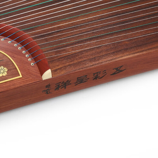 Dunhuang Brand Dunhuang Guzheng 694l Serie de caoba Shell Talling Examen de grado de rendimiento Guzheng Instrumento musical Shanghai Factory Musical Instrument Factory 6694L Fragancia de flores de primavera (conjunto completo de accesorios)