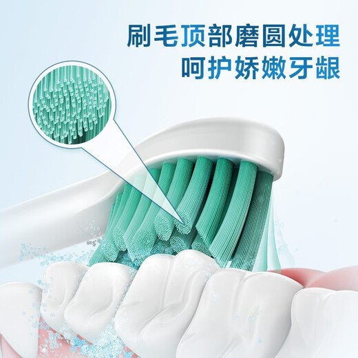 Philips electric toothbrush head is suitable for HX2421HX2431HX2451HX2461HX2471 brush head HX2021/02- 3 pieces