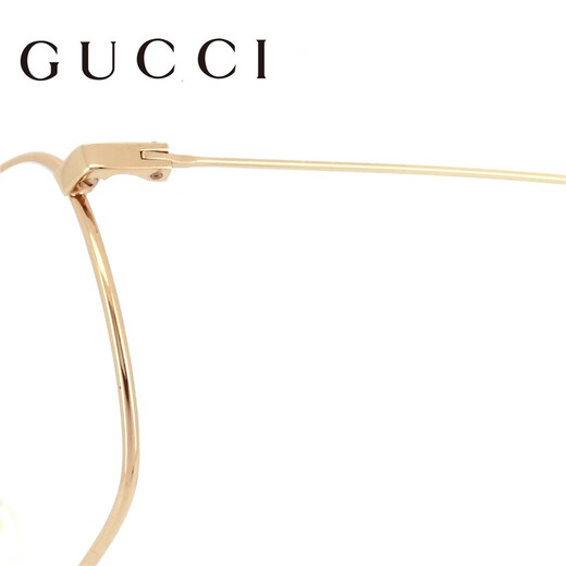 古驰（GUCCI）眼镜框男肖战明星同款镜架女近视眼镜架可配防蓝光镜片 681O-001配蔡司钻立方1.67蓝光膜