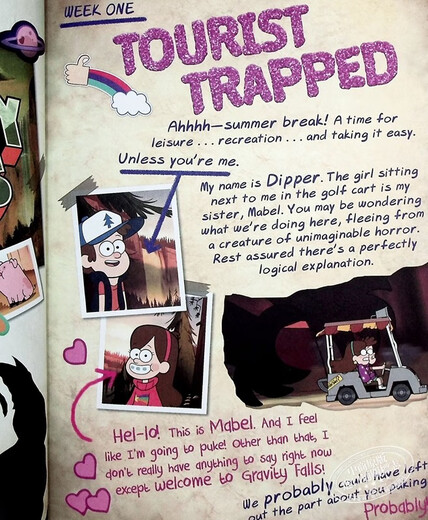 怪诞小镇怪诞神奇故事 Gravity Falls Gravity Falls Tales of the Strange and Unexplained 英文原版 Disney Books