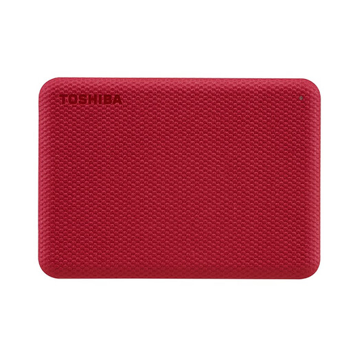 东芝（TOSHIBA）1TB 移动硬盘机械 V10系列 USB 3.2 Gen 1 2.5英寸 酒红 兼容Mac 高速传输 密码保护 轻松备份