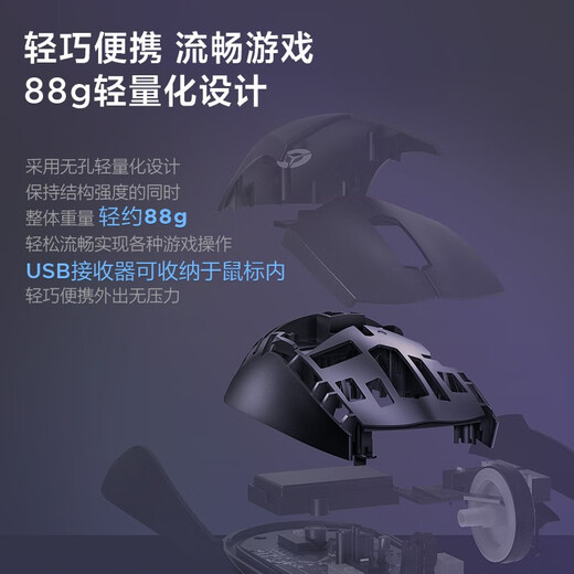 Lenovo Savior R/Y9000/P/Y7000/P/X Игровая мышь для киберспорта Перезаряжаемая RGB-подсветка с низкой задержкой Игра LOL Chicken CF PlayerUnknown’s Battlegrounds Периферийная мышь Savior M500 Двухрежимная мышь — черная беспроводная + проводная игровая мышь Savior