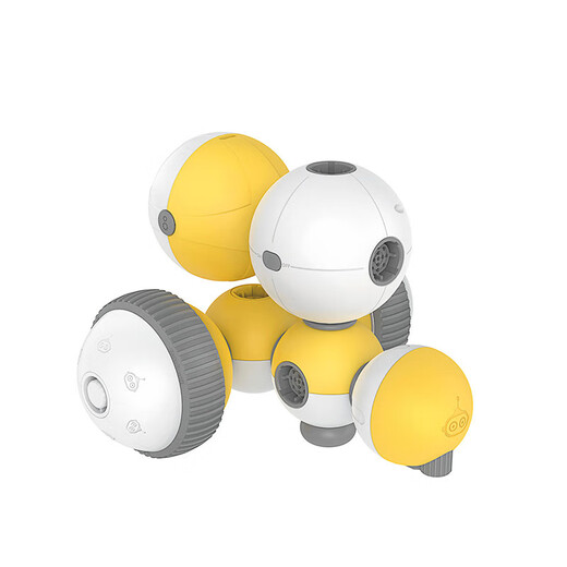 Kaka Maker Bell Mabot spherical programming robot children's graphical STEAM education bionic artificial intelligence elementary school students' educational fun teaching aids A set (3 configurations)
