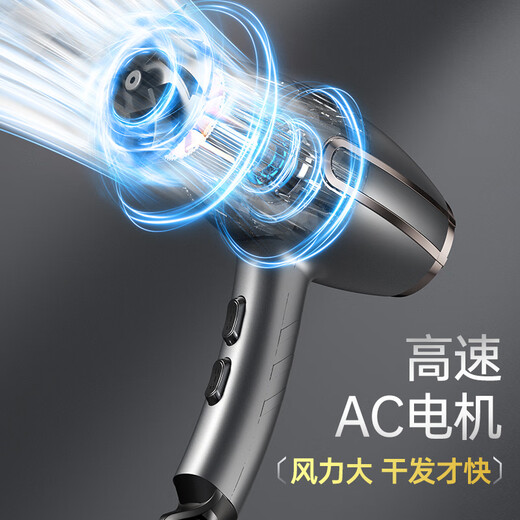AUX high-speed hair dryer 2400W high-power hair dryer high wind hair drying household hair dryer constant temperature low noise hair dryer