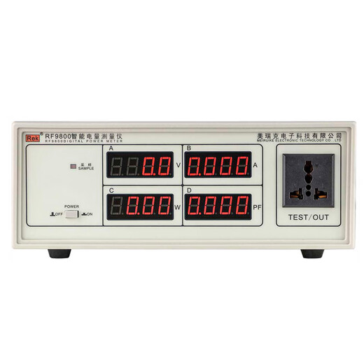 Merik RF9800/9901/9802 digital display parameter measuring instrument desktop digital power meter smart power tester RF9901 (300V 6000VA) RK2674B