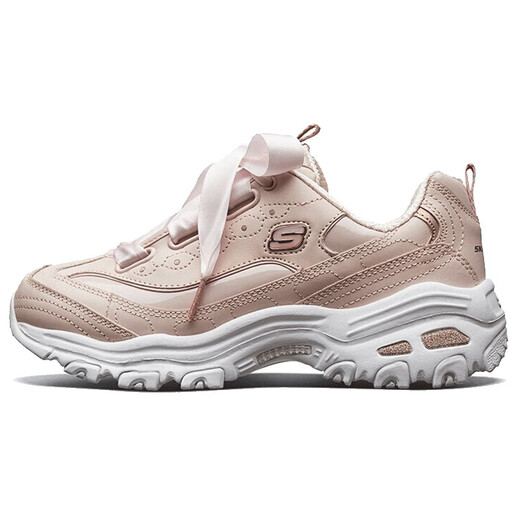 【7成新】斯凯奇SKECHERS  女子  D’LITES时尚绑带休闲运动鞋  休闲鞋  11976/LTPK  37码  US7