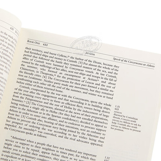 伯罗奔尼撒战争完全指南 英文原版 欧洲史 The Landmark Thucydides