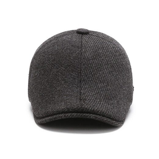 Red Dragonfly (RED DRAGONFLY) elderly hat men's winter middle-aged and elderly father and grandfather old man hat British style warm peaked cap forward hat