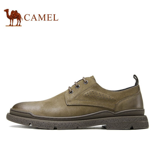 Camel (CAMEL) fashionable and comfortable outdoor soft daily casual work shoes for men A032088220 light brown 39