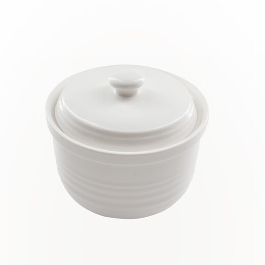 Xinji Gaoge bird's nest bowl, dessert bowl, one-person fin stew bowl, high-end hotel sea cucumber and shark fin bowl, soup bowl with lid, 10 sets