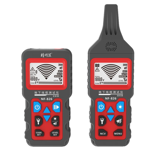Smart Rat Smart Rat NF-826 Instrument de chasse à ligne multifonction 220V Strong Electric Underground Line Check Point Point Circuit Ligne Mesurer Instrument NF-826