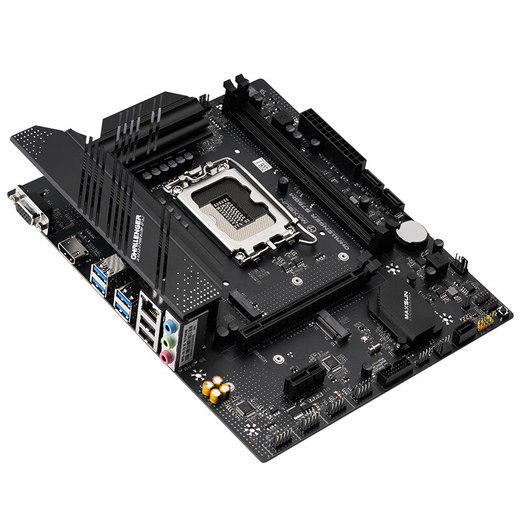 
Mingxuan (MAXSUN) 12/13/14th generation Board u i3 12100f 13100f 14100f scattered tablets Motherboard CPU set Challenger B760M DDR4 12th generation i3-12100F scattered tablets [three years of store insurance]