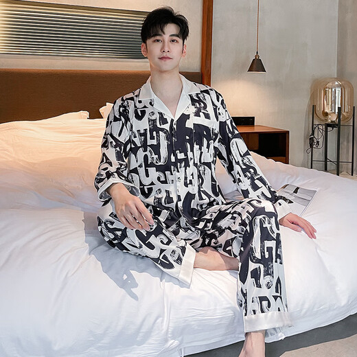Ace Diane Fenxiang Shiyuan Trian 2023 new couple pajamas for men and women Xia Bingsi high-end casual large-size internet celebrity 723 black tutu bear L
