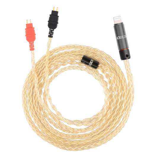 
AcroLINK sterling silver gold-plated line se846 Andromeda w80mmcx Xielantu n5005 balanced headphone upgrade cable HD650/660 4.4 balanced straight head (for player exclusively)
