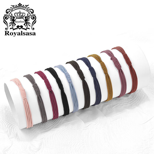 Royal sasa royal salsa basic style 20 rubber bands women's hair band net celebrity headband high elasticity simple and cute headwear