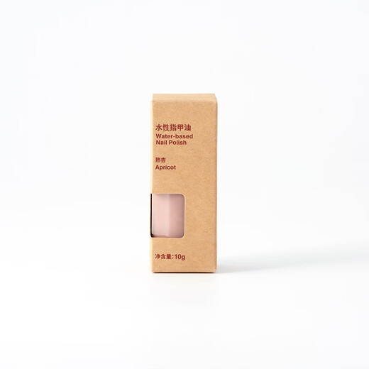 MUJI water-based nail polish OAF4CC1S ripe apricot 10g 10g