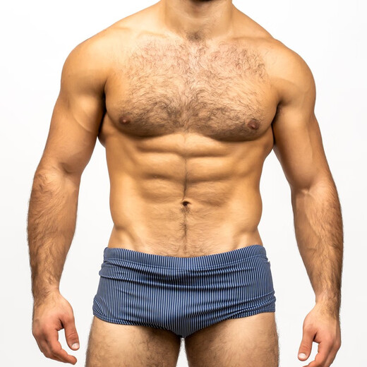 TADDLEE Badehose Herren, großer Boxer, professionelle Sport-Badebekleidung, sexy Badehose für Herren, mittlere Taille, Herren-Badeanzug-Slip, XF48, S, 155–185 cm, 45–60 kg
